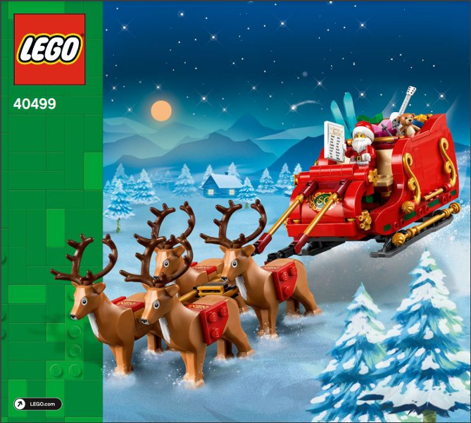 40499-1 | Santa's Sleigh | INSTRUCTIONS | LEGOPART