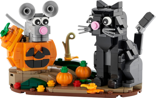 Halloween Cat & Mouse LEGO 40570-1 | Fyrebrick.be