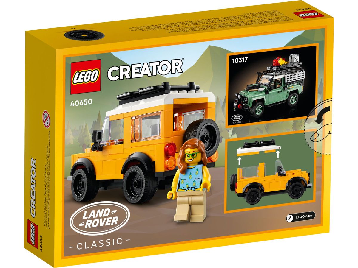 Land Rover Classic Defender LEGO 40650