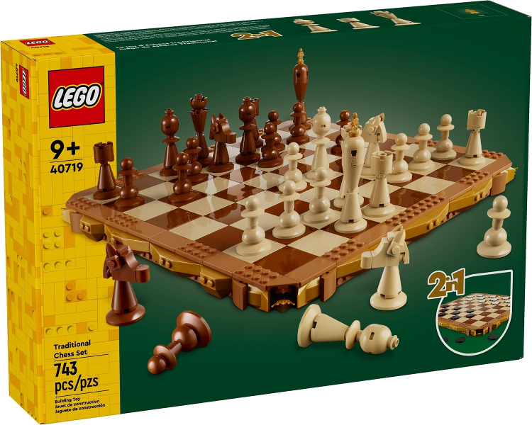 Traditional Chess Set LEGO 40719