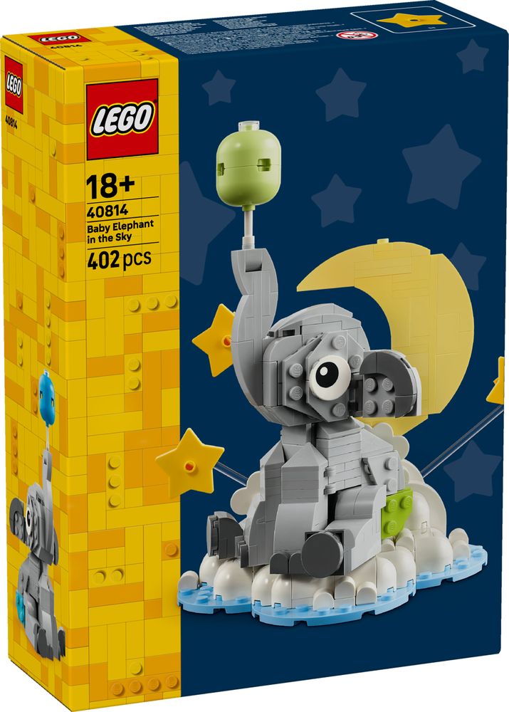 Baby Elephant in the Sky LEGO 40814