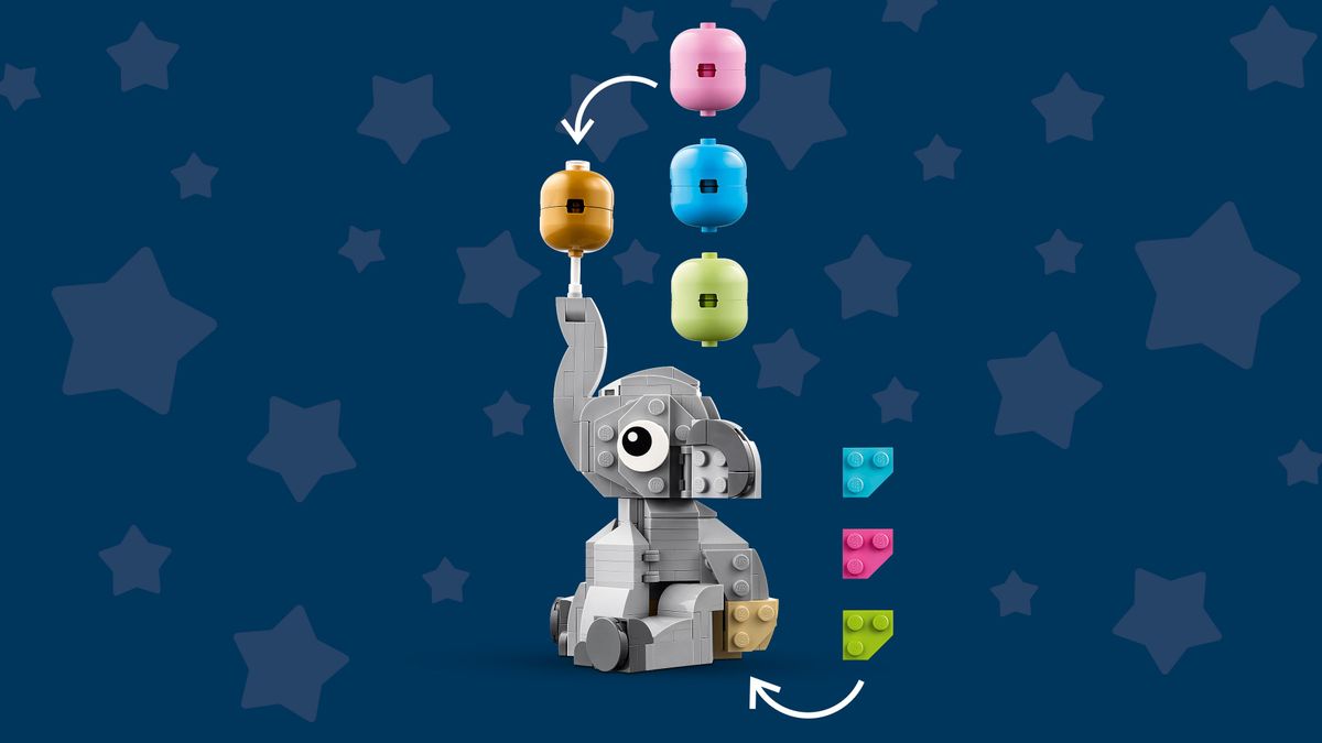 Baby Elephant in the Sky LEGO 40814