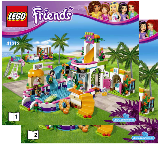 41313-1 | Heartlake Summer Pool | INSTRUCTIONS | LEGOPART