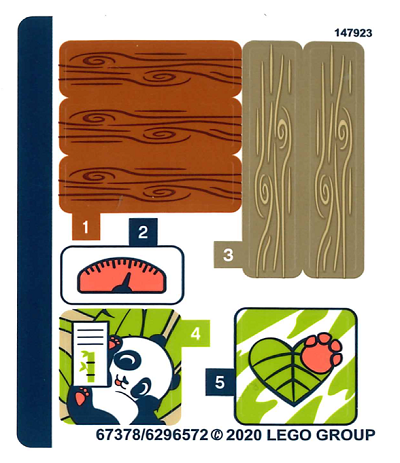 41422stk01 | Sticker Sheet for Set 41422 - | LEGOPART