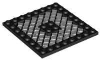 4151 | Plate, Modified 8 x 8 with Grille | LEGOPART