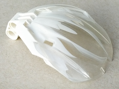 41671pb01 | Bionicle Bohrok Windscreen 4 x 5 x 7 with Marbled Trans-Clear Pattern | LEGOPART