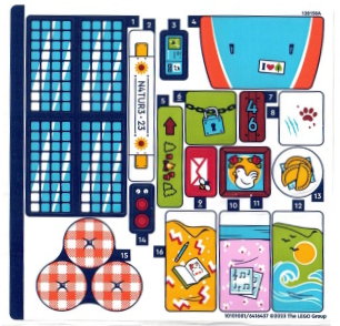 41735stk01 | Sticker Sheet for Set 41735 - | LEGOPART