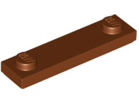 41740 | Plate, Modified 1 x 4 with 2 Studs with Groove | LEGOPART