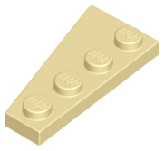 41769 | Wedge, Plate 4 x 2 Right | LEGOPART