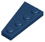 41769 | Wedge, Plate 4 x 2 Right | LEGOPART