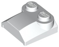 41855 | Slope, Curved 2 x 2 x 2/3 with 2 Studs and Curved Sides, Lip End | LEGOPART