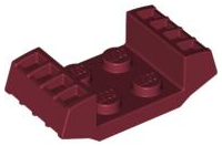 41862 | Plate, Modified 2 x 2 with Vents | LEGOPART