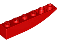 42023 | Slope, Curved 6 x 1 Inverted | LEGOPART