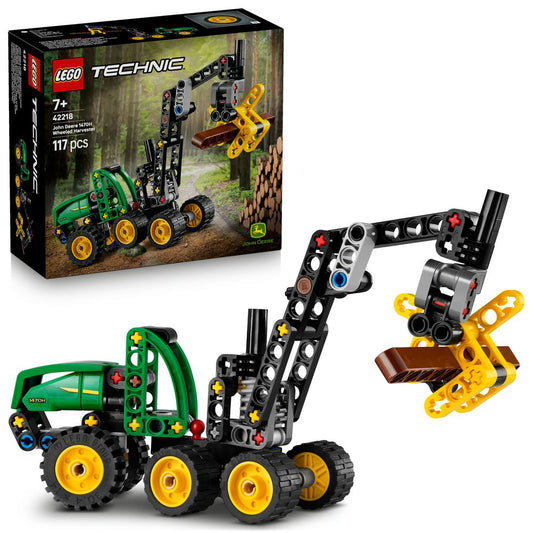 John Deere 1470H Wheeled Harvester LEGO 42218