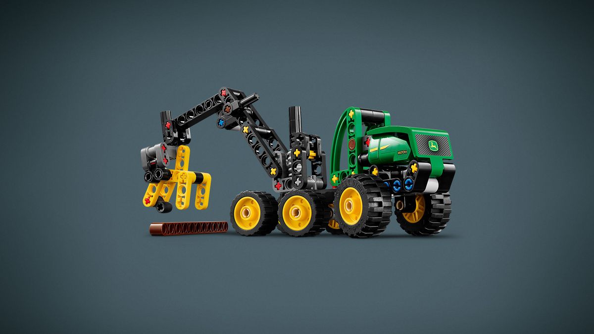 John Deere 1470H Wheeled Harvester LEGO 42218