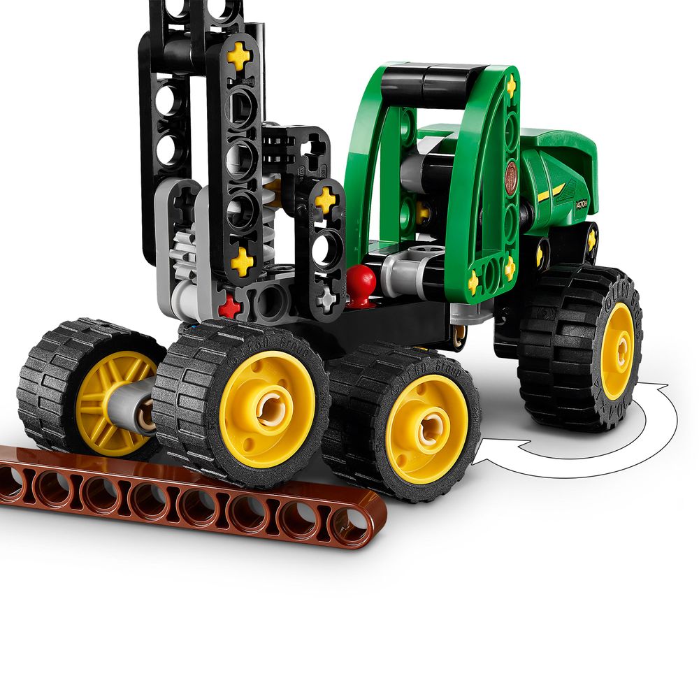 John Deere 1470H Wheeled Harvester LEGO 42218