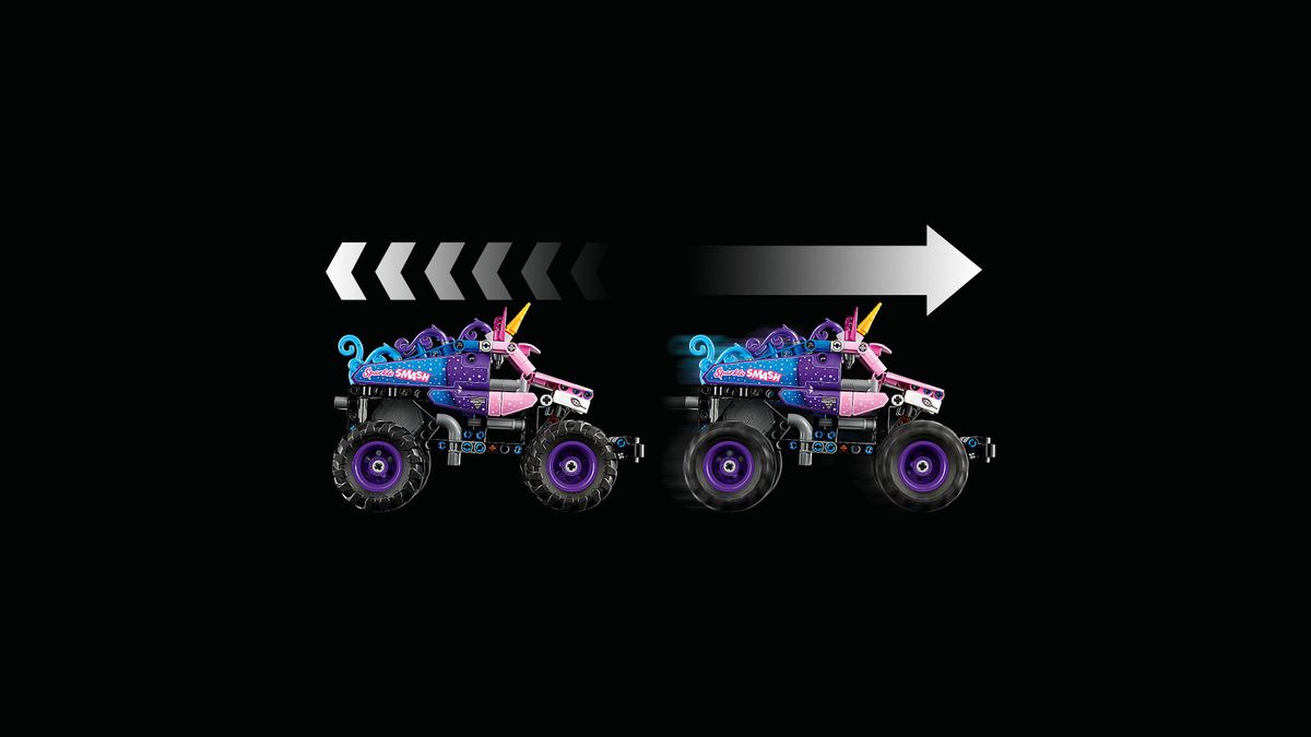 Monster Jam™  Sparkle Smash™ Pull-Back LEGO 42220