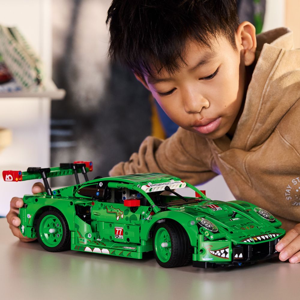 Porsche 911 GT3 R REXY AO Racing Car LEGO 42224