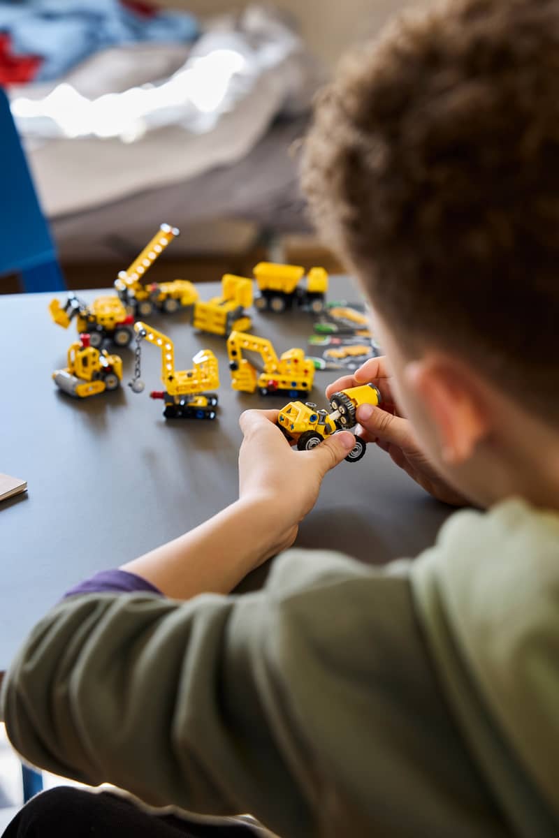 Mighty Machines volledige serie van 8 LEGO 42233