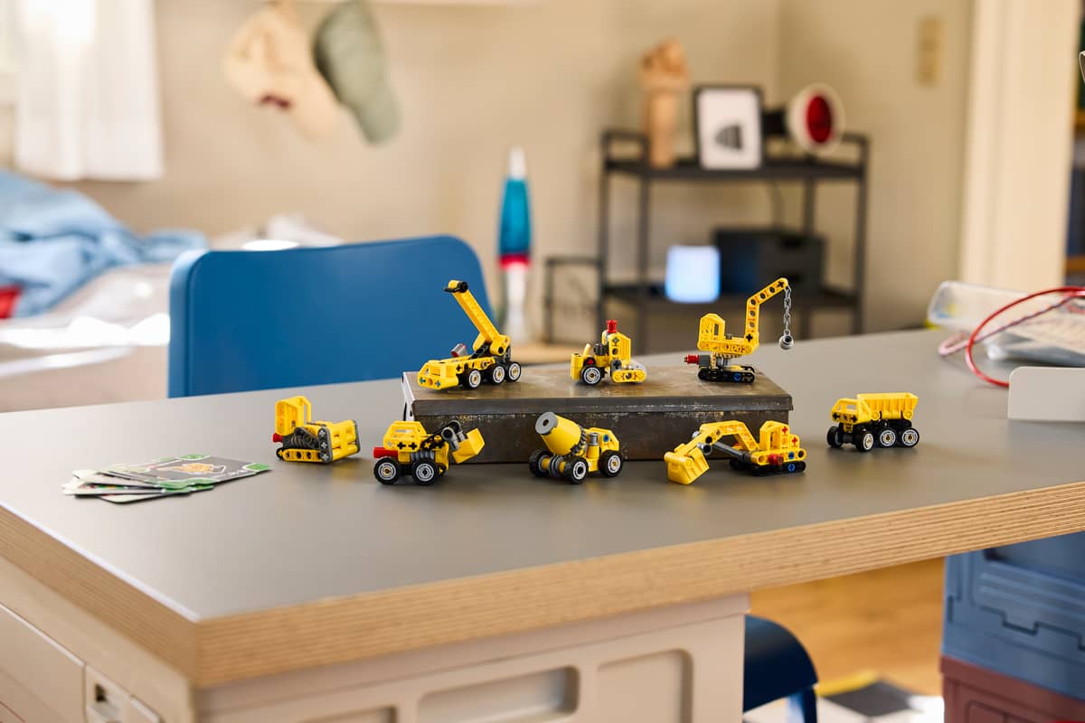 Mighty Machines volledige serie van 8 LEGO 42233