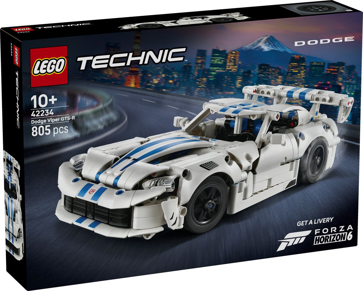 Dodge Viper GTS-R Sports Car LEGO 42234