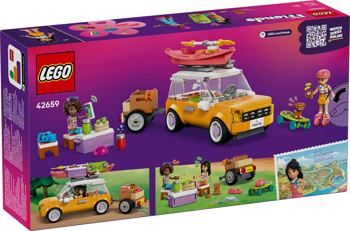 Friendship Road-Trip Travel Car LEGO 42659