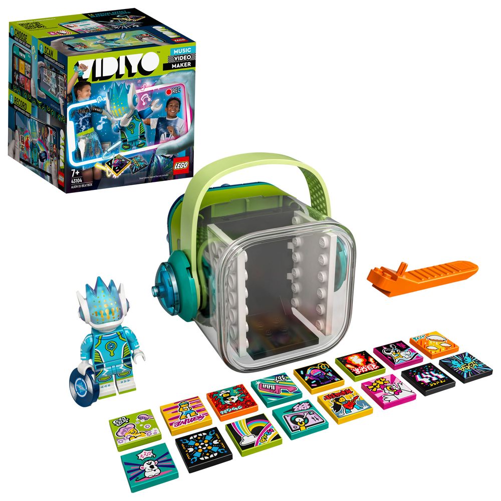 Alien DJ BeatBox LEGO 43104