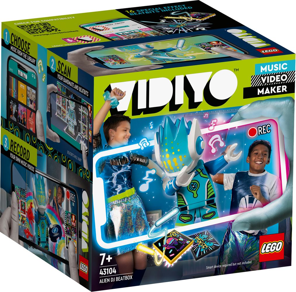 Alien DJ BeatBox LEGO 43104