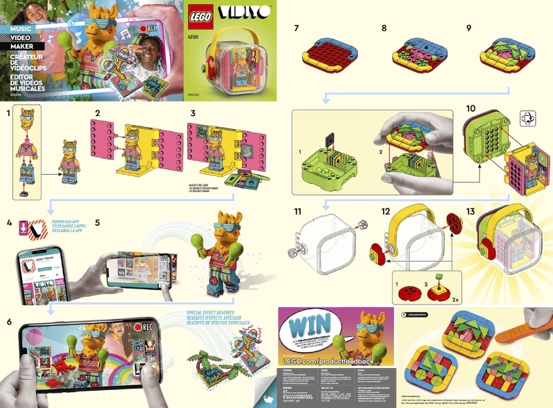 43105-1 | Party Llama BeatBox | INSTRUCTIONS | LEGOPART