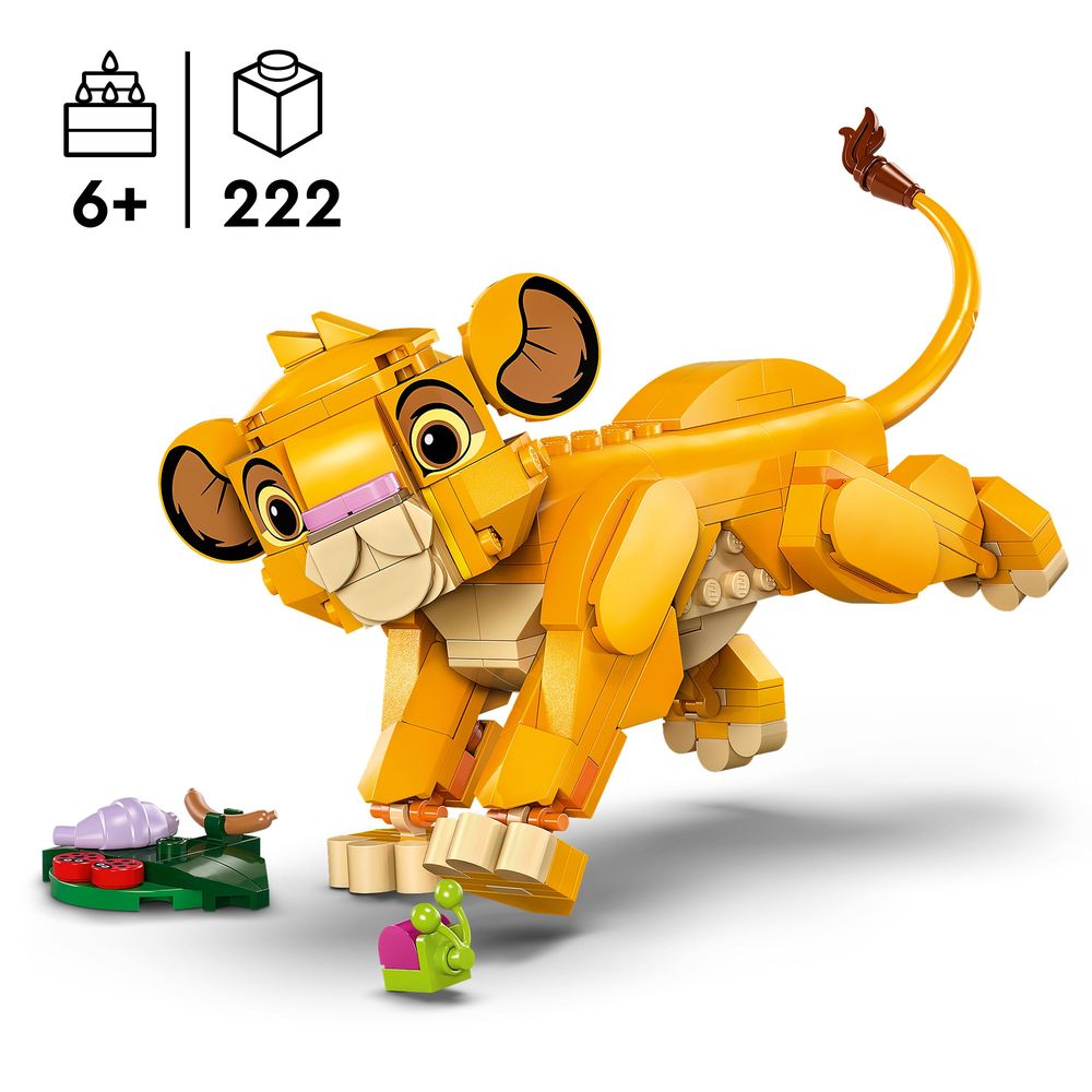 Simba the Lion King Cub LEGO 43243
