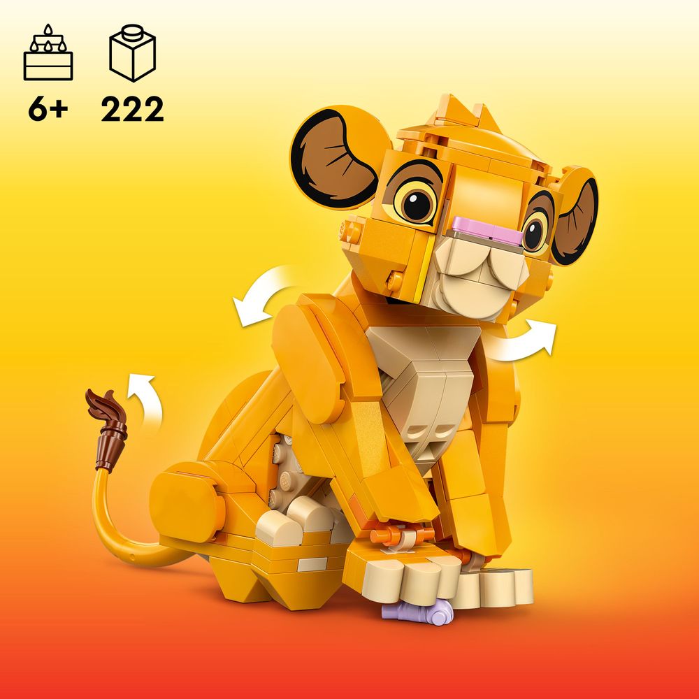 Simba the Lion King Cub LEGO 43243