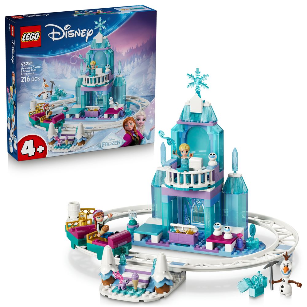 Elsa's Ice Castle & Snow Ride Adventure LEGO 43281