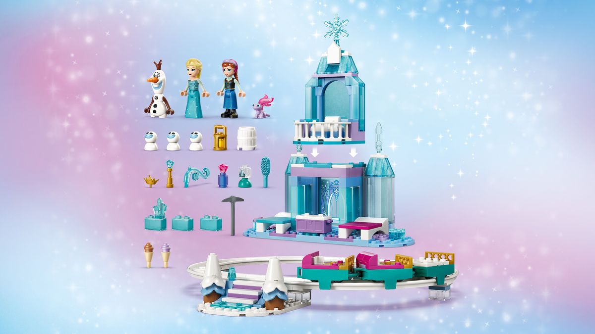 Elsa's Ice Castle & Snow Ride Adventure LEGO 43281