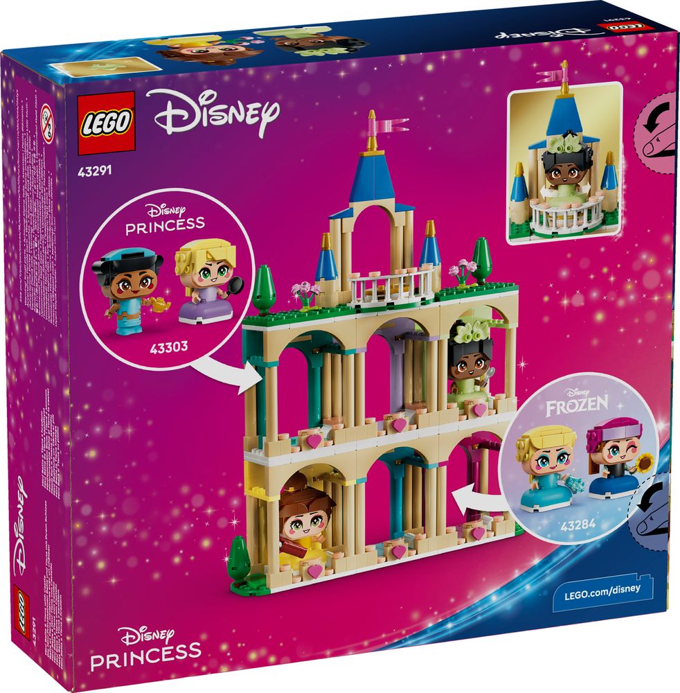 Mini Belle & Tiana with Castle LEGO 43291