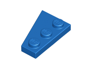 43722 | Wedge, Plate 3 x 2 Right | LEGOPART