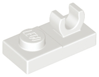 44861 | Plate, Modified 1 x 2 with Open O Clip on Top | LEGOPART