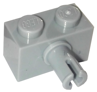 44865 | Brick, Modified 1 x 2 with Pin and Bottom Stud Holder | LEGOPART