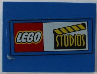 4515pb018 | Slope 10 6 x 8 with LEGO Logo and Studios Pattern (Sticker) - Set 3432 | LEGOPART