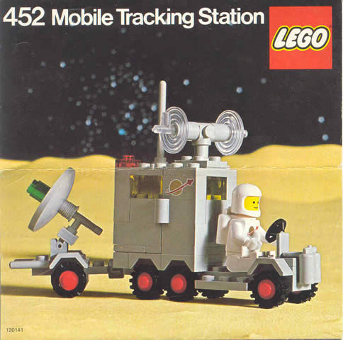 452-1 | Mobile Ground Tracking Station | INSTRUCTIONS | LEGOPART