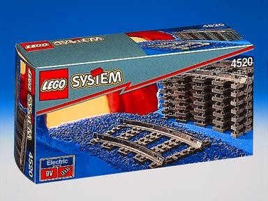 Curved Rails LEGO 4520