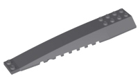 45301 | Wedge 16 x 4 Triple Curved with Reinforcements | LEGOPART