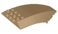 45705 | Windscreen 10 x 6 x 2 Curved | LEGOPART