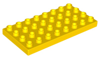 4672 | Duplo, Plate 4 x 8 | LEGOPART