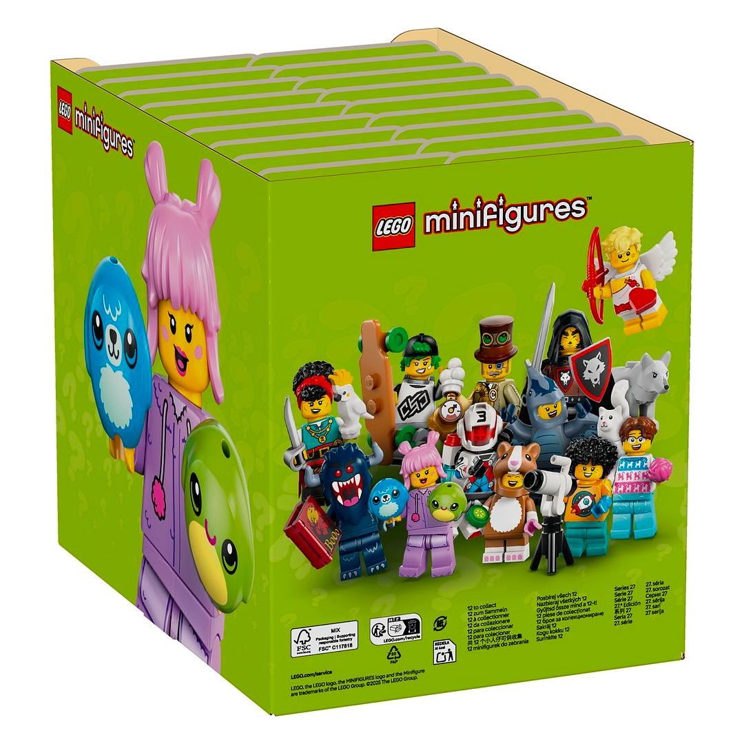 Minifigures series 27 per doos van 36 stuk