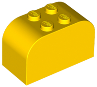 4744 | Slope, Curved 4 x 2 x 2 Double with 4 Studs | LEGOPART