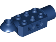 47454 | Technic, Brick Modified 2 x 3 with Pin Holes, Rotation Joint Ball Half Horizontal, and Rotation Joint Socket | LEGOPART