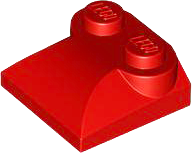 47457 | Slope, Curved 2 x 2 x 2/3 with 2 Studs and Curved Sides | LEGOPART