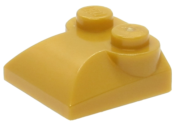 47457 | Slope, Curved 2 x 2 x 2/3 with 2 Studs and Curved Sides | LEGOPART