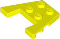 48183 | Wedge, Plate 3 x 4 with Stud Notches | LEGOPART