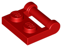 48336 | Plate, Modified 1 x 2 with Bar Handle on Side - Closed Ends | LEGOPART